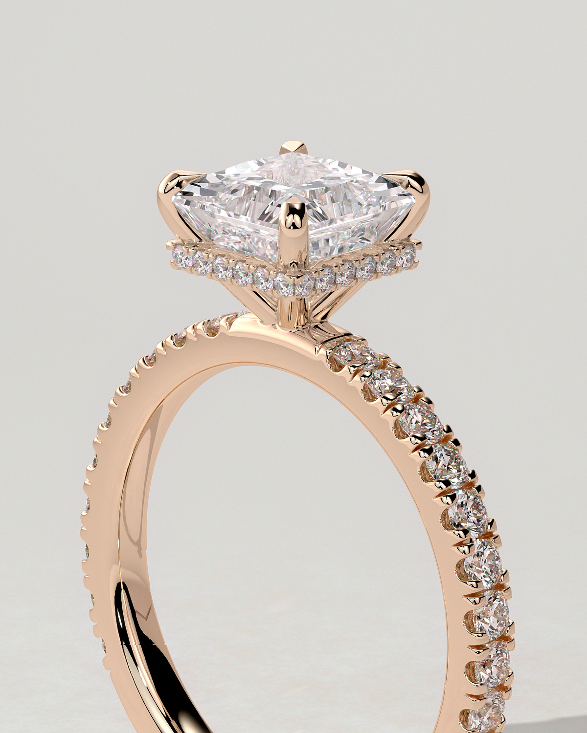 Brooklyn Solitaire Princess Ring