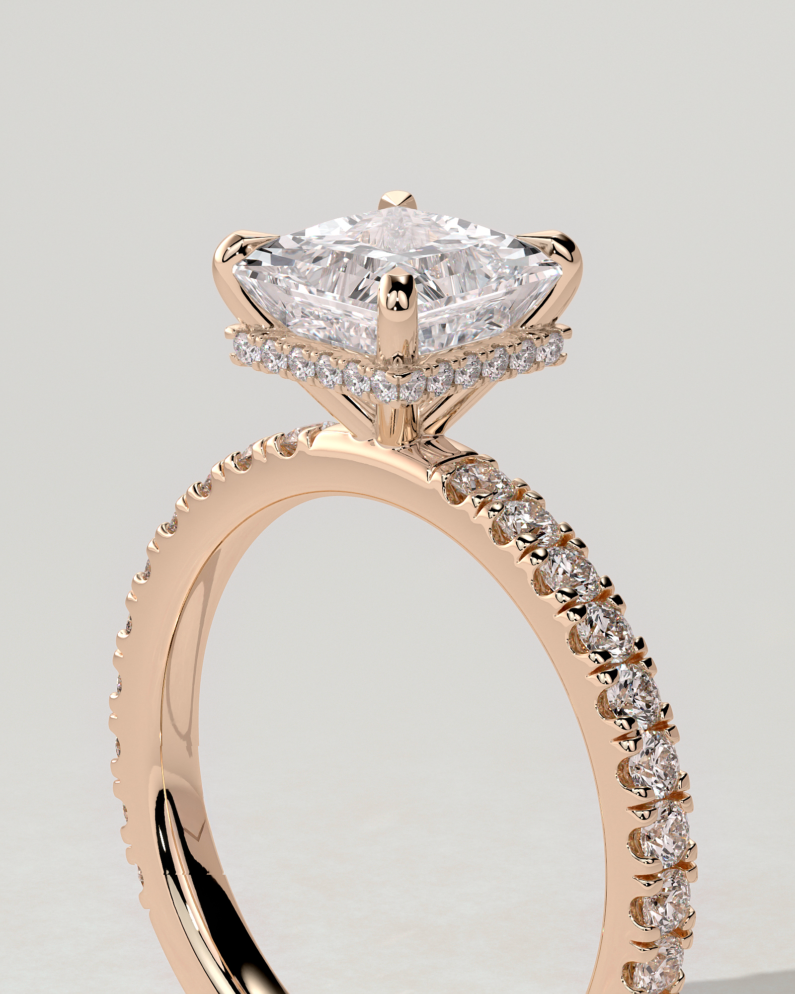 Brooklyn Solitaire Princess Ring