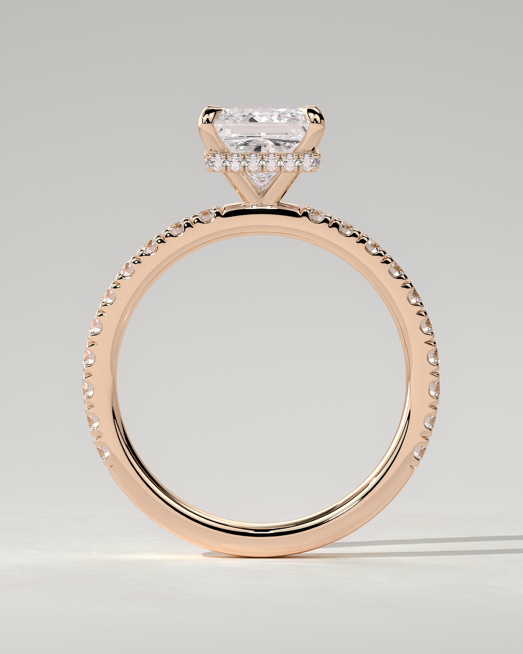 Brooklyn Solitaire Princess Ring