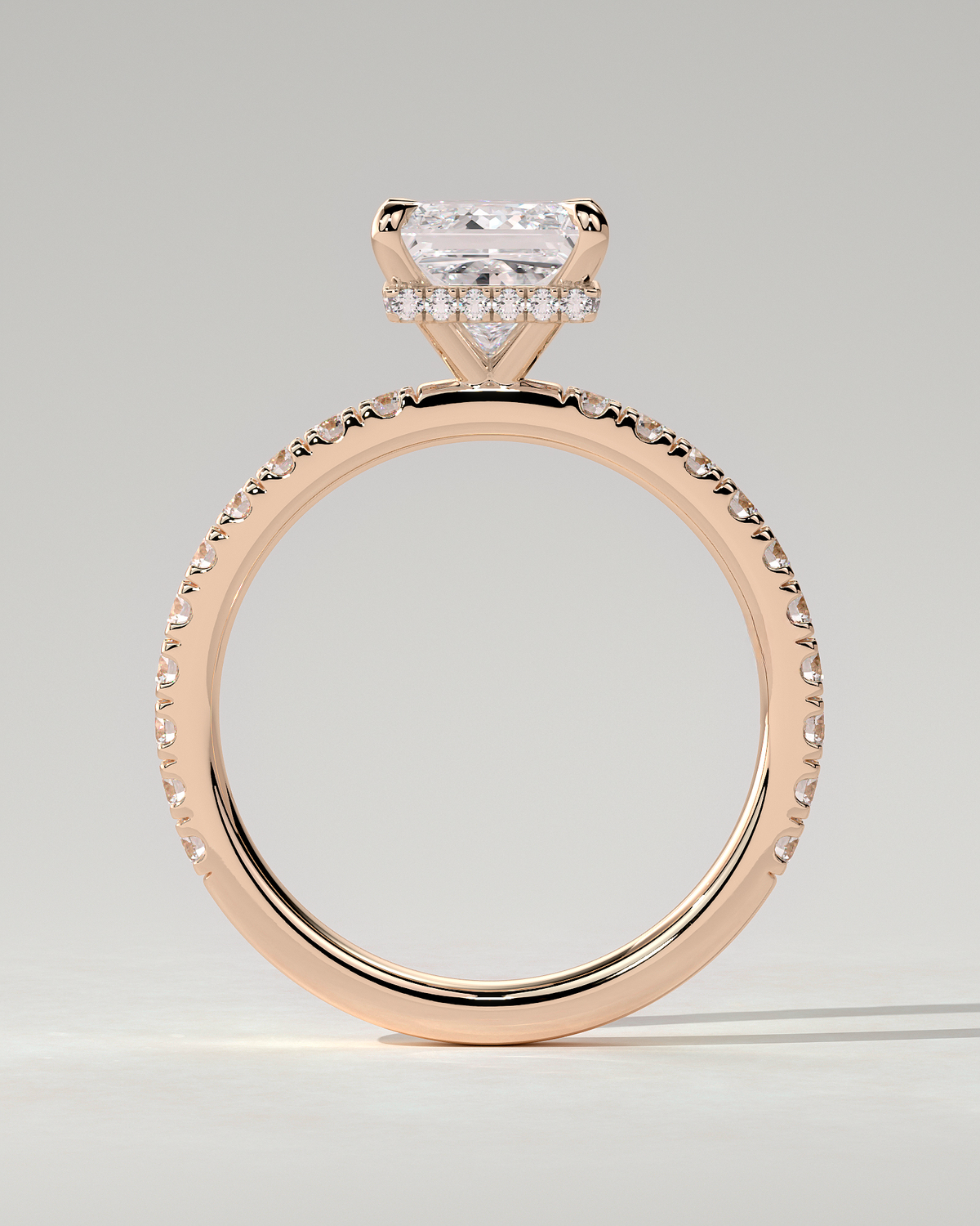 Brooklyn Solitaire Princess Ring