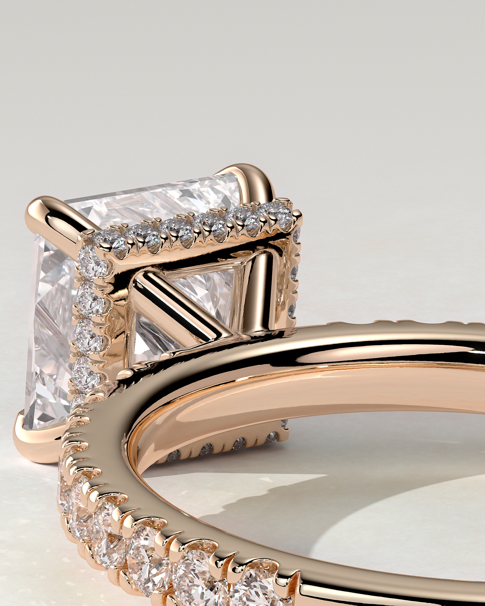 Brooklyn Solitaire Princess Ring