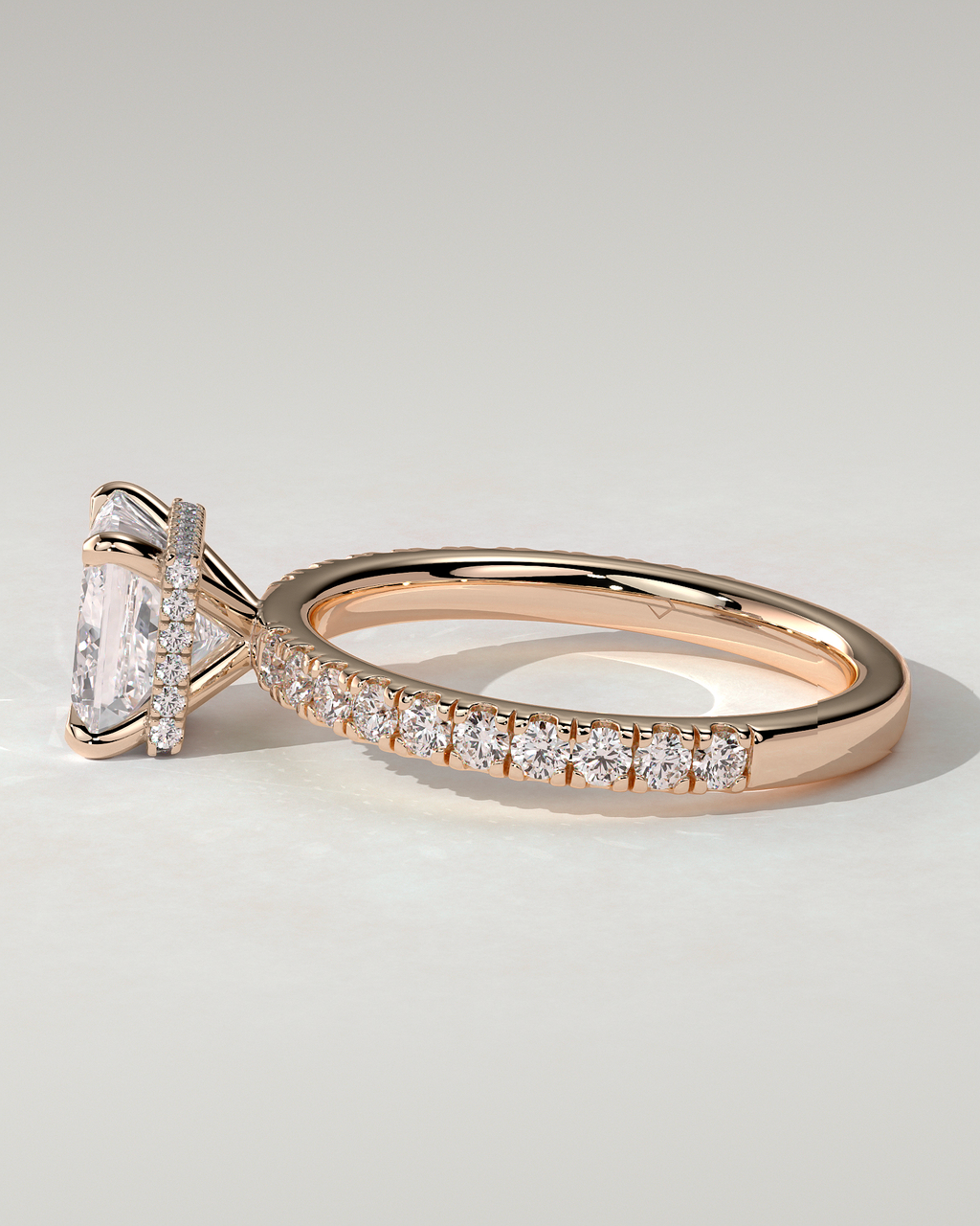 Brooklyn Solitaire Princess Ring