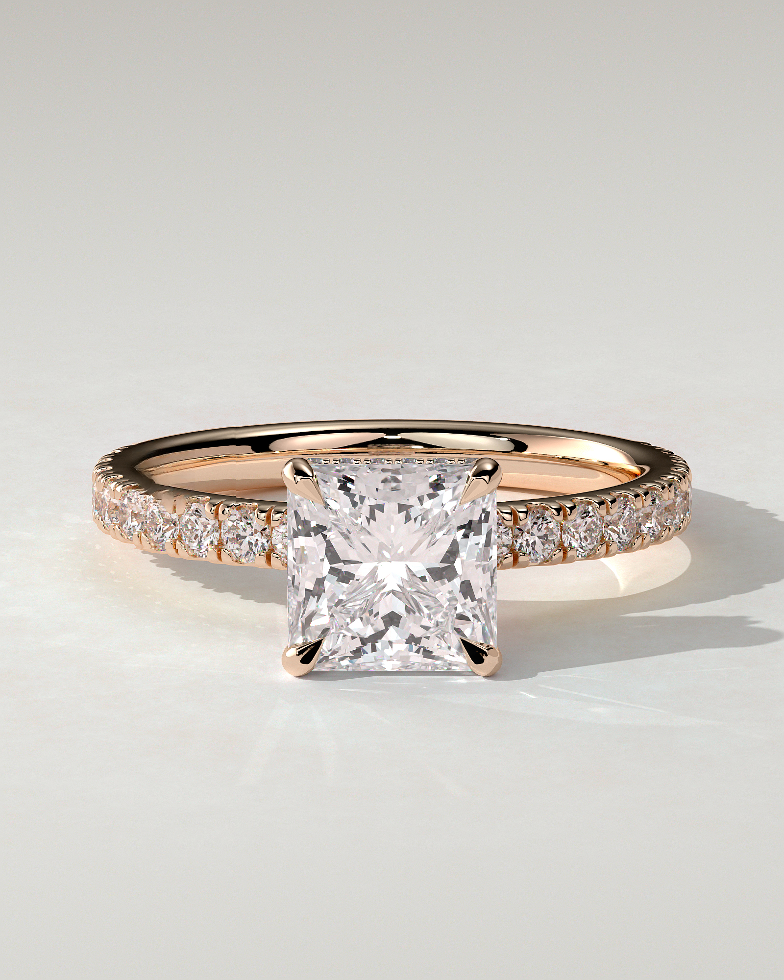 Brooklyn Solitaire Princess Ring