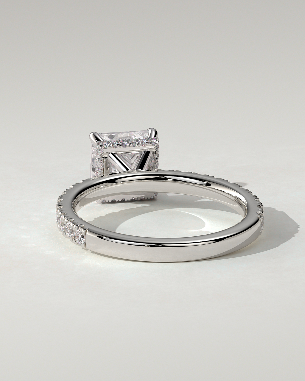 Brooklyn Solitaire Princess Ring