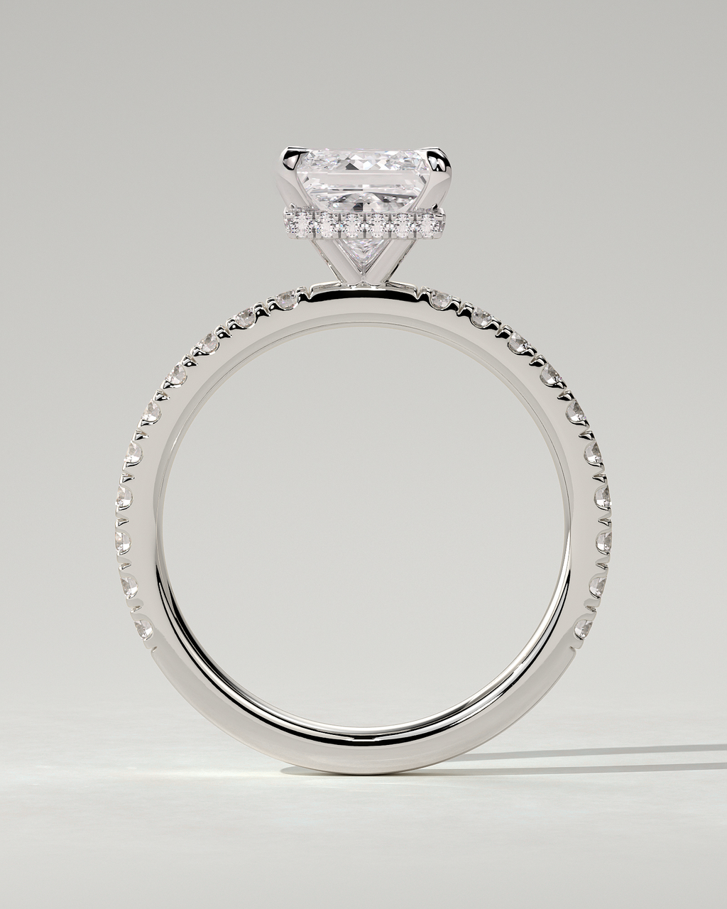 Brooklyn Solitaire Princess Ring