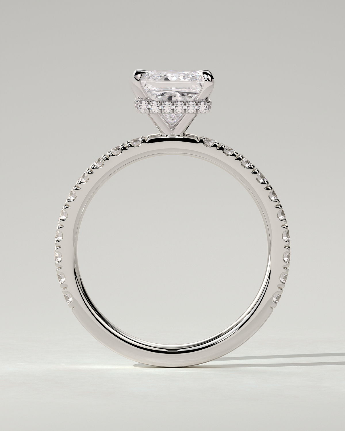Brooklyn Solitaire Princess Ring