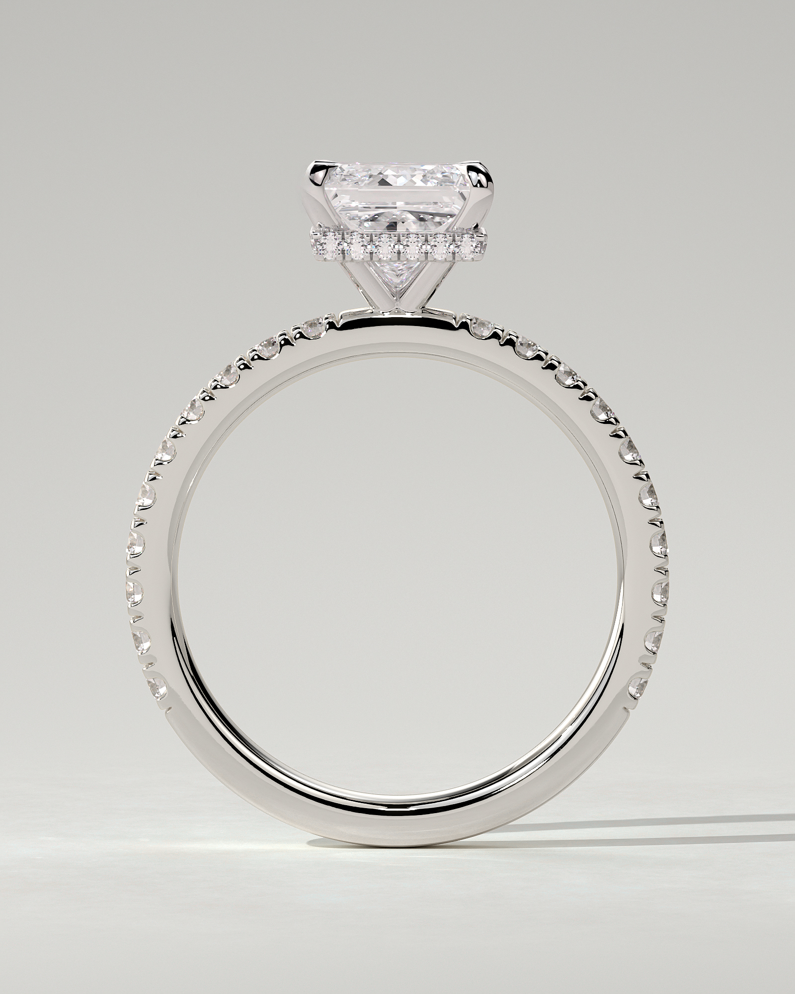 Brooklyn Solitaire Princess Ring
