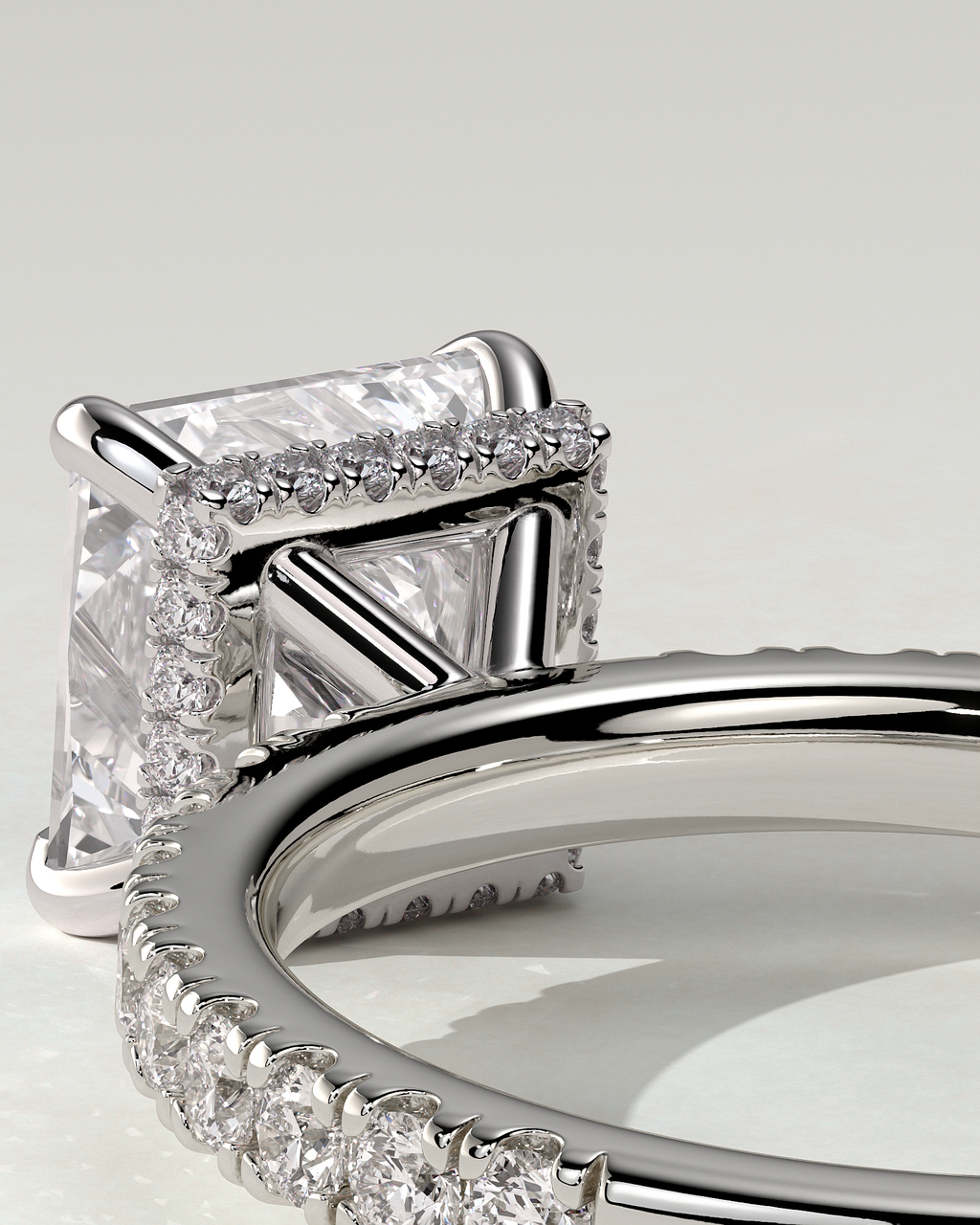 Brooklyn Solitaire Princess Ring