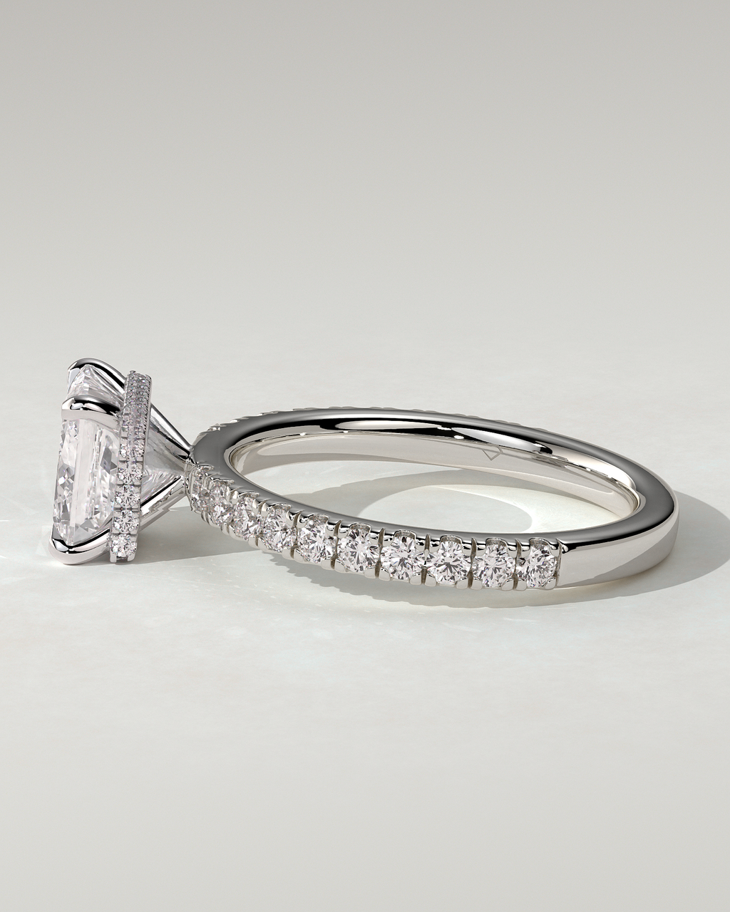 Brooklyn Solitaire Princess Ring