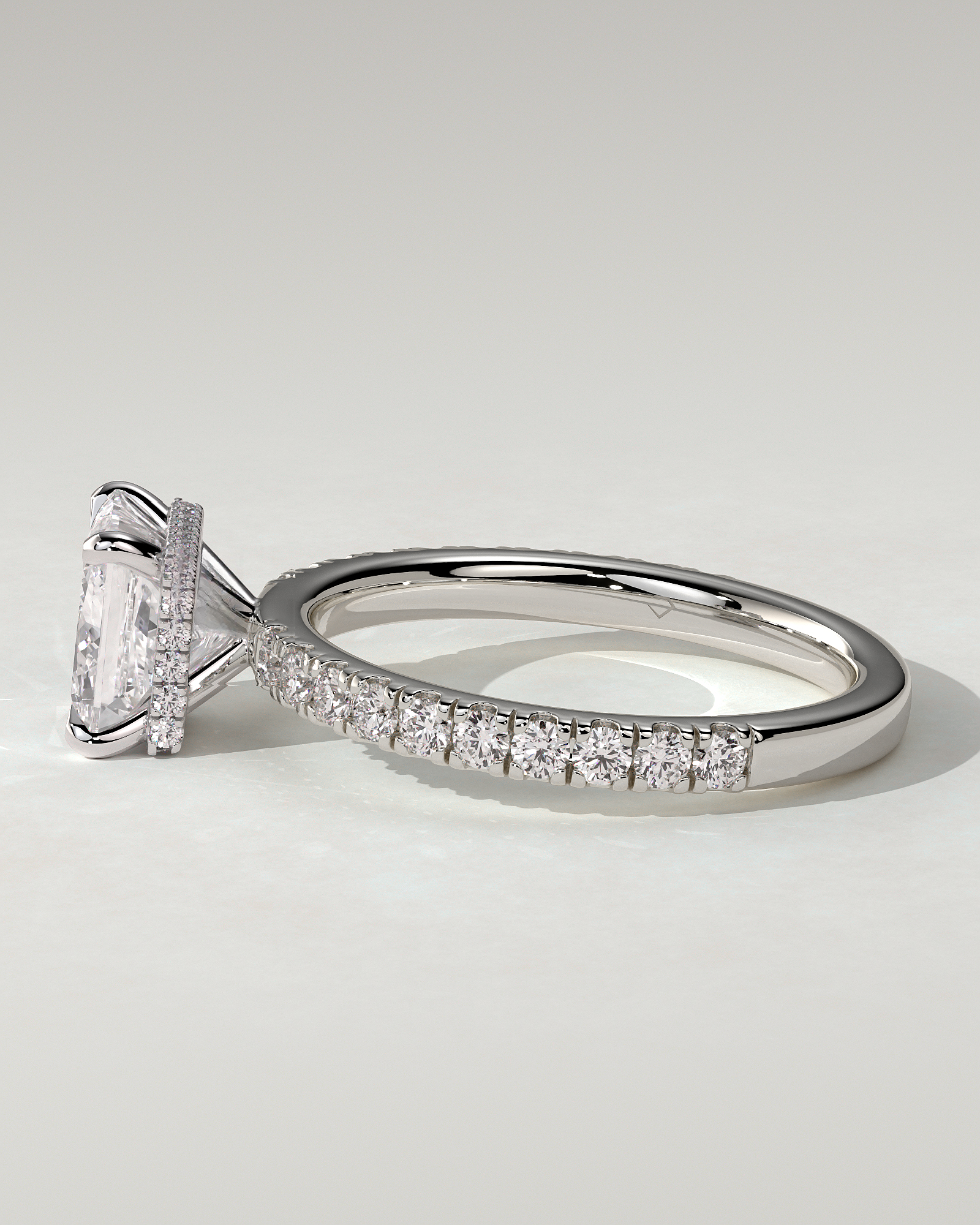 Brooklyn Solitaire Princess Ring