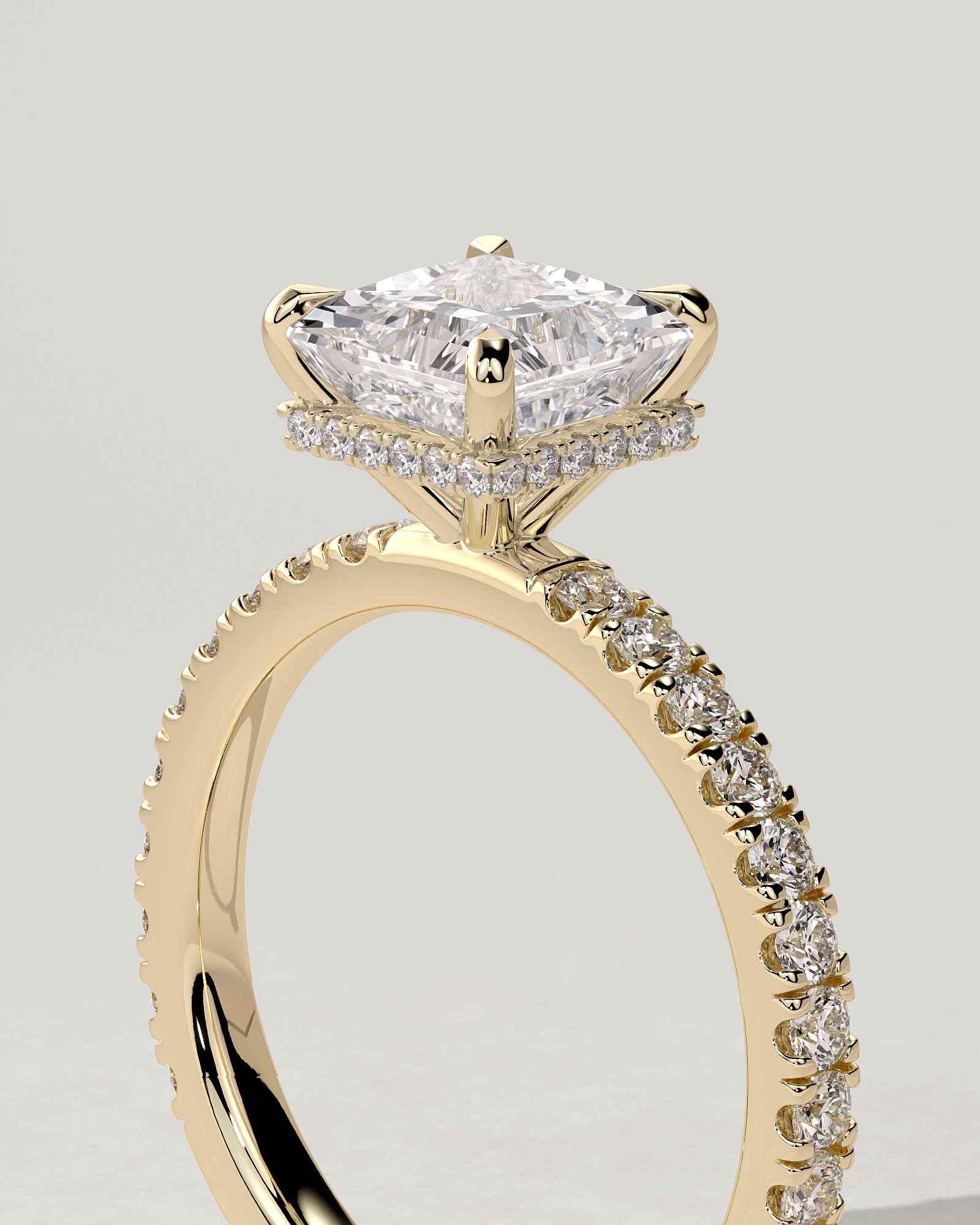 Brooklyn Solitaire Princess Ring