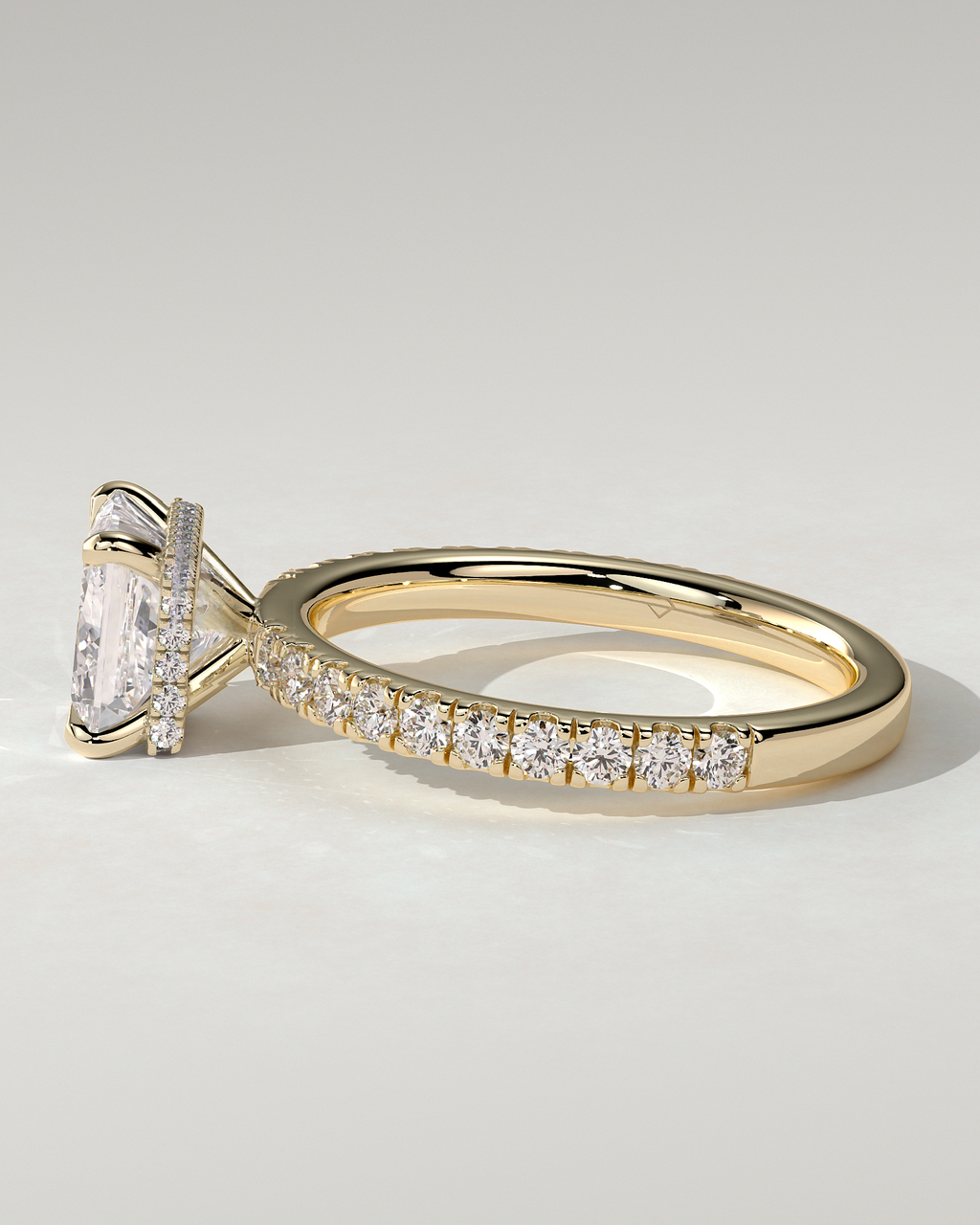 Brooklyn Solitaire Princess Ring