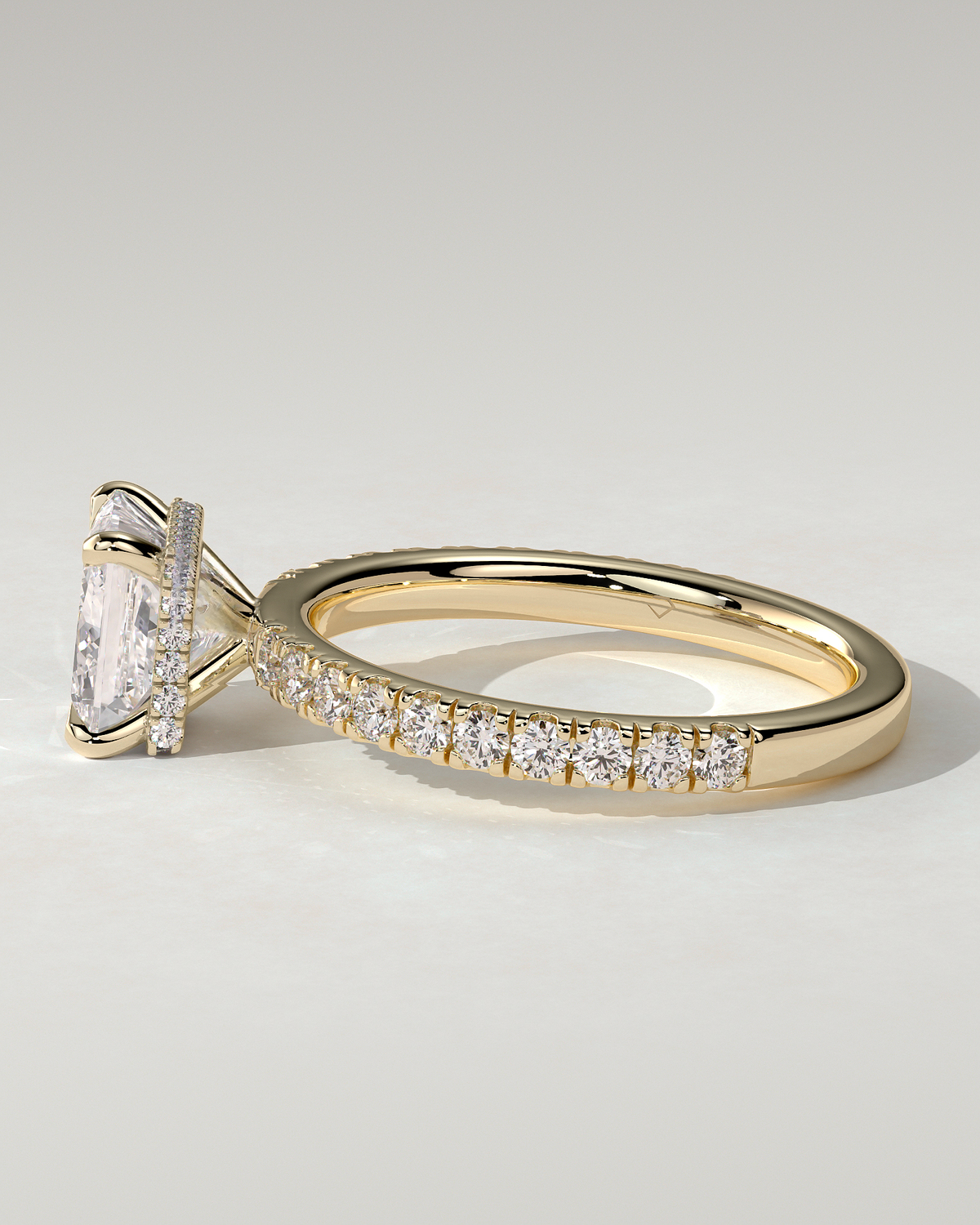 Brooklyn Solitaire Princess Ring