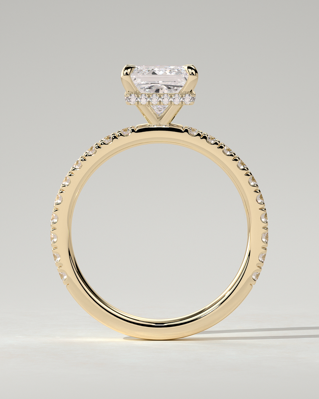 Brooklyn Solitaire Princess Ring