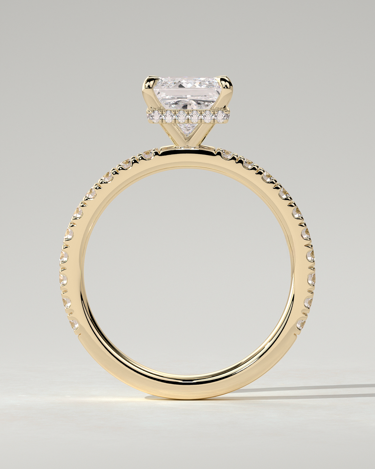 Brooklyn Solitaire Princess Ring