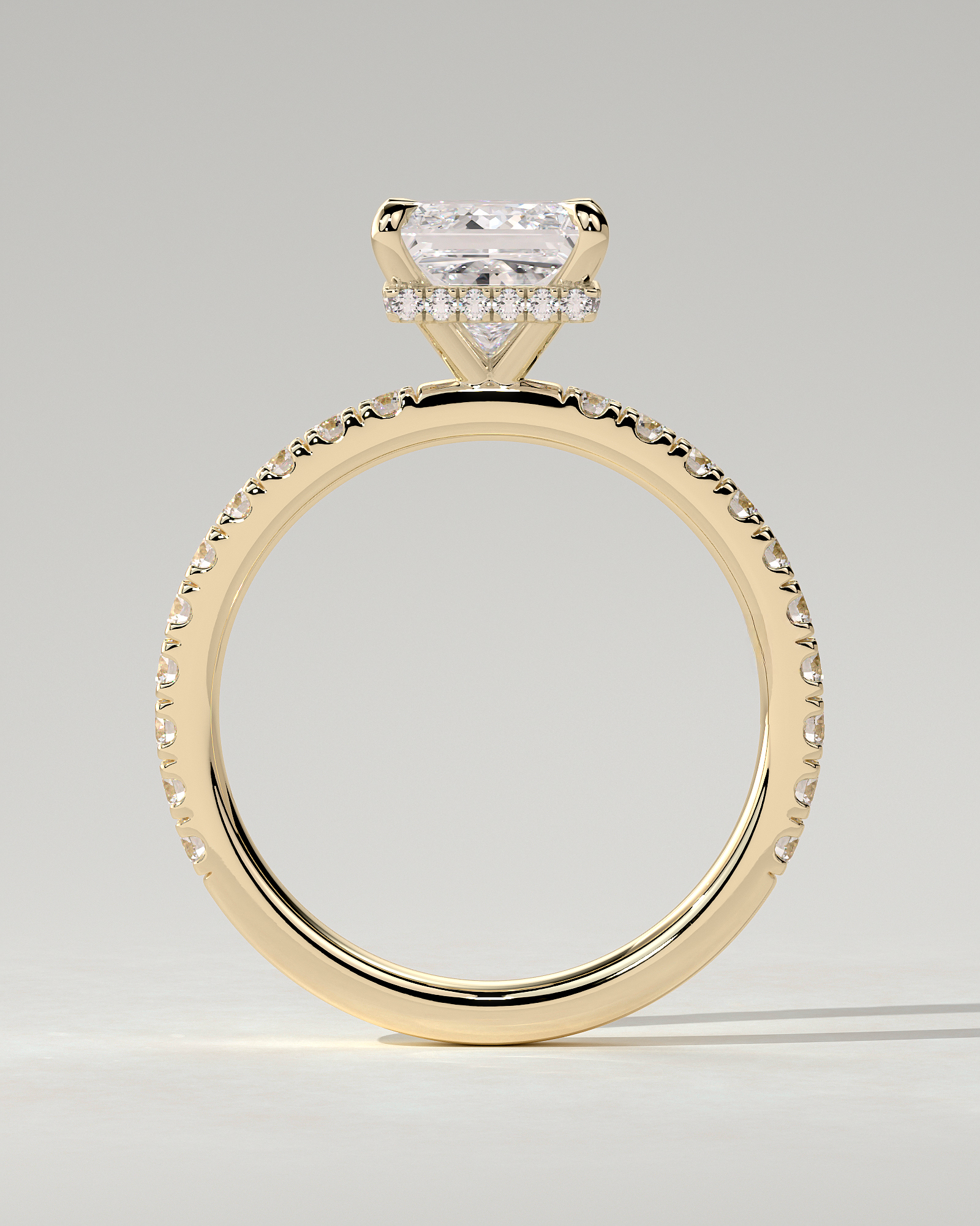 Brooklyn Solitaire Princess Ring