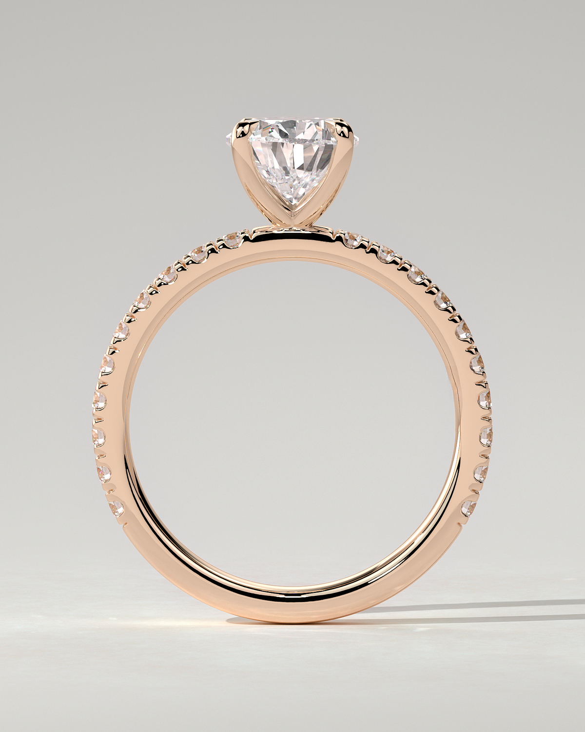 Brynlee Solitaire Pear Ring