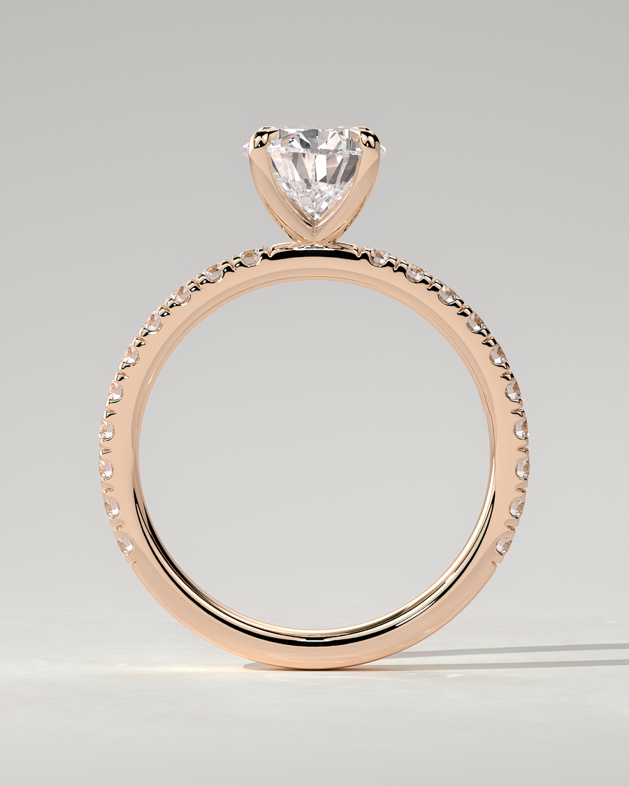 Brynlee Solitaire Pear Ring