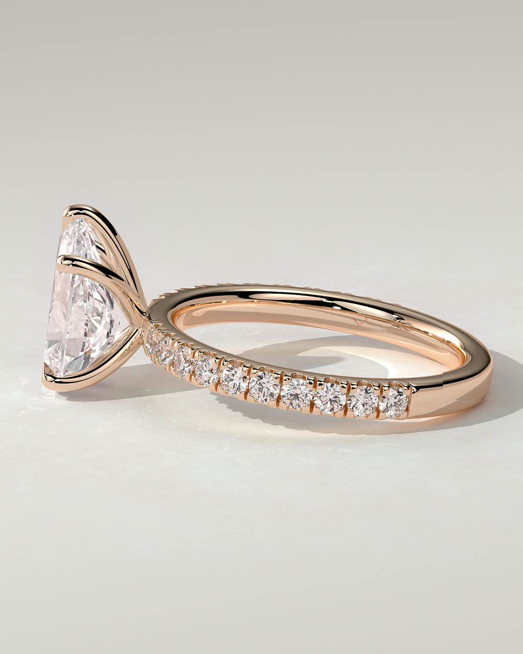 Brynlee Solitaire Pear Ring