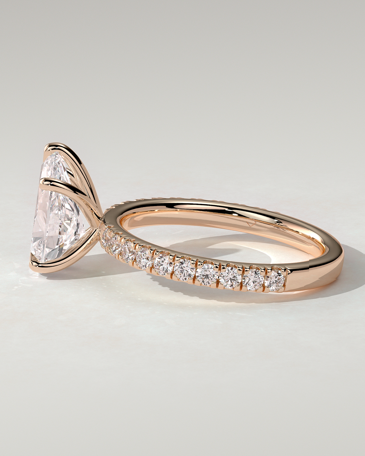 Brynlee Solitaire Pear Ring