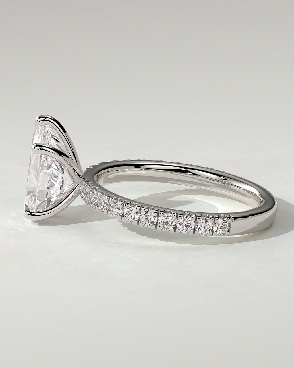 Brynlee Solitaire Pear Ring