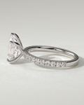 Brynlee Solitaire Pear Ring