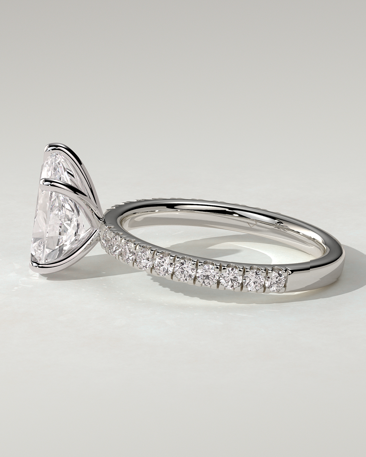 Brynlee Solitaire Pear Ring