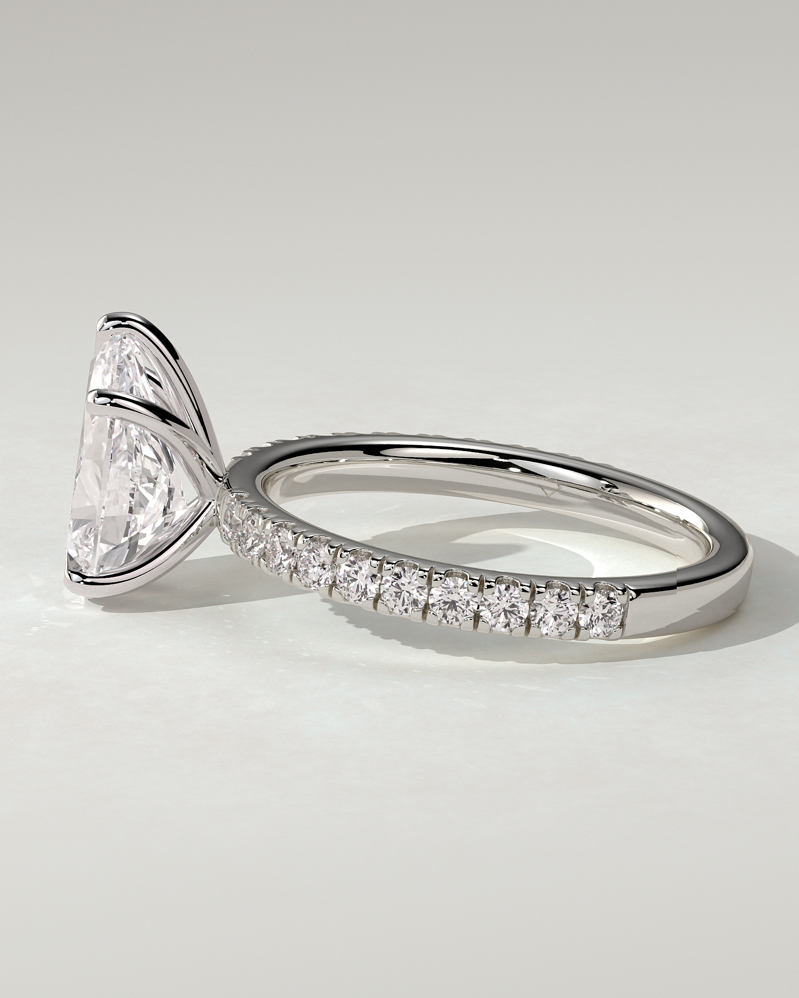 Brynlee Solitaire Pear Ring