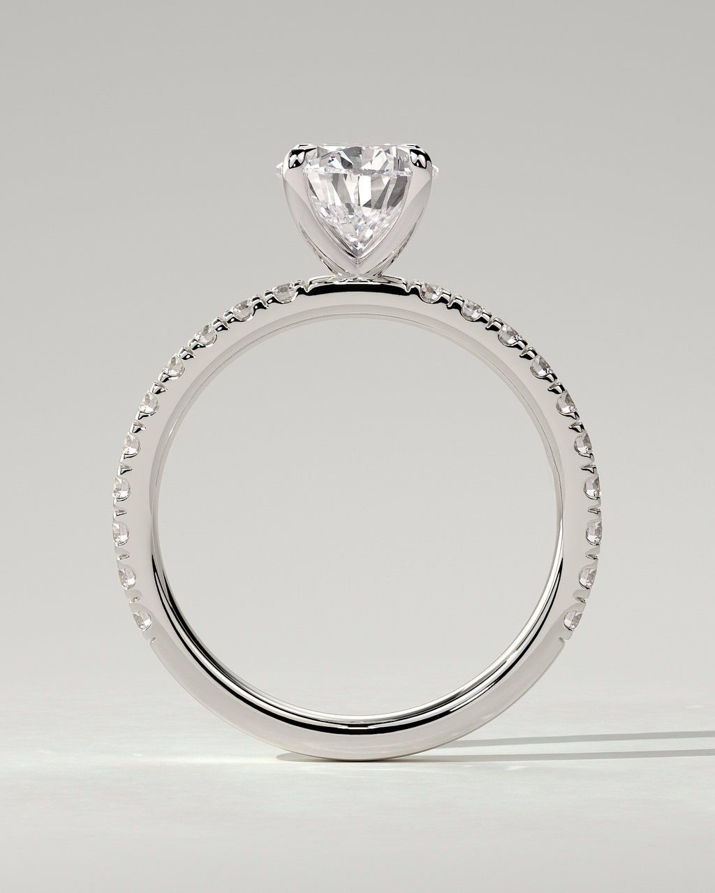 Brynlee Solitaire Pear Ring