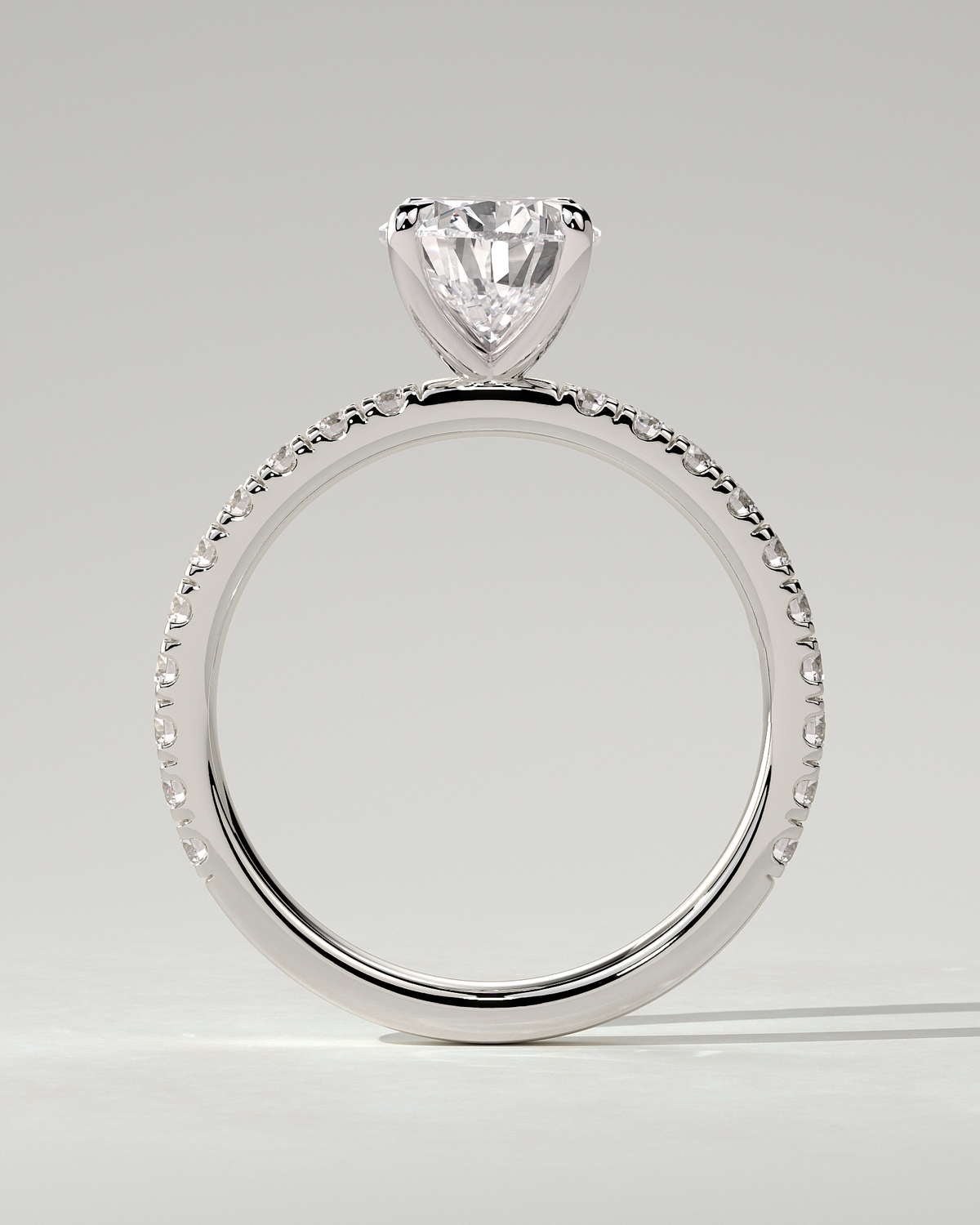 Brynlee Solitaire Pear Ring