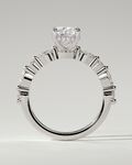 Cali Solitaire Cushion Ring