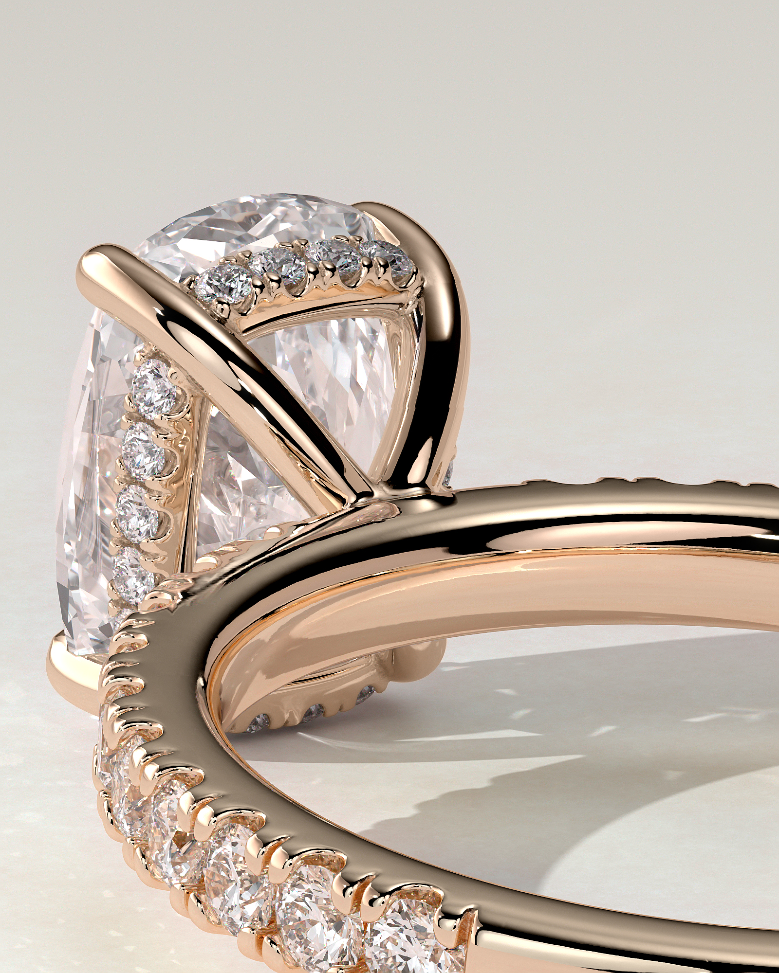 Camilla Solitaire Cushion Ring