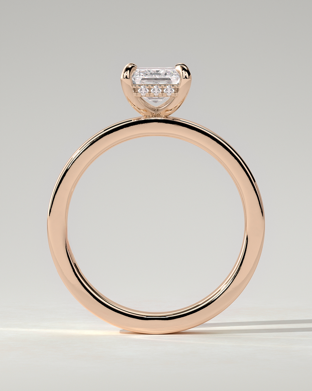 Carmella Bezel Round Ring