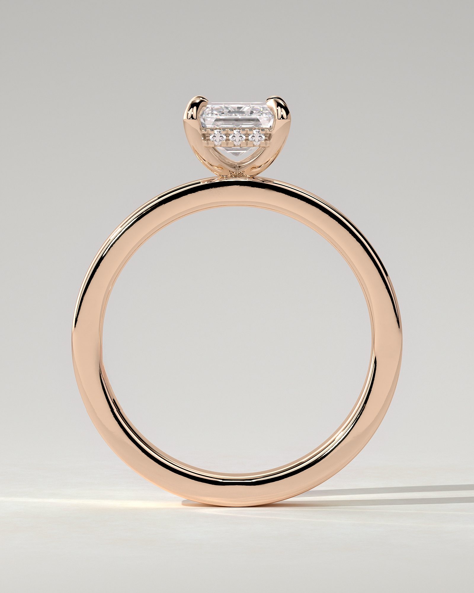 Carmella Bezel Round Ring