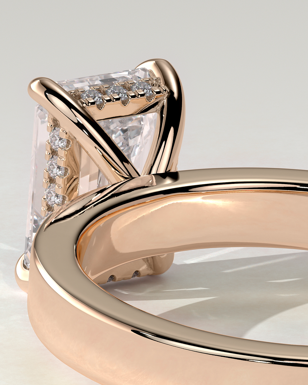 Carmella Bezel Round Ring