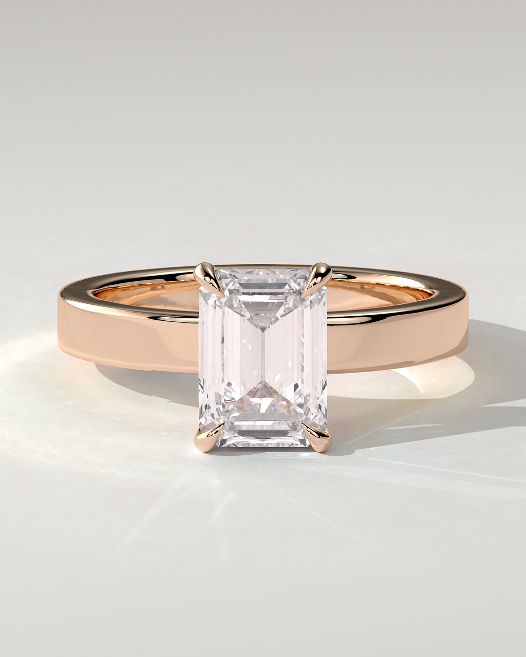 Carmella Bezel Round Ring