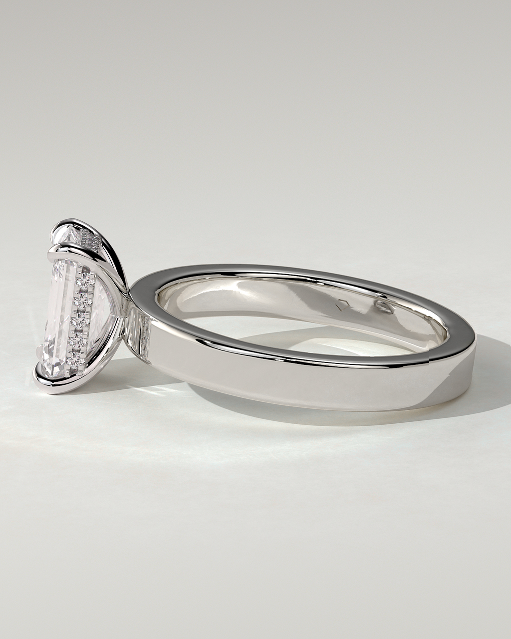 Carmella Bezel Round Ring