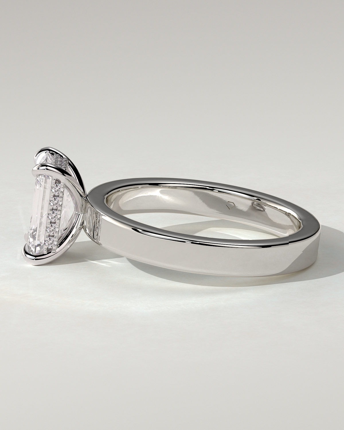 Carmella Bezel Round Ring