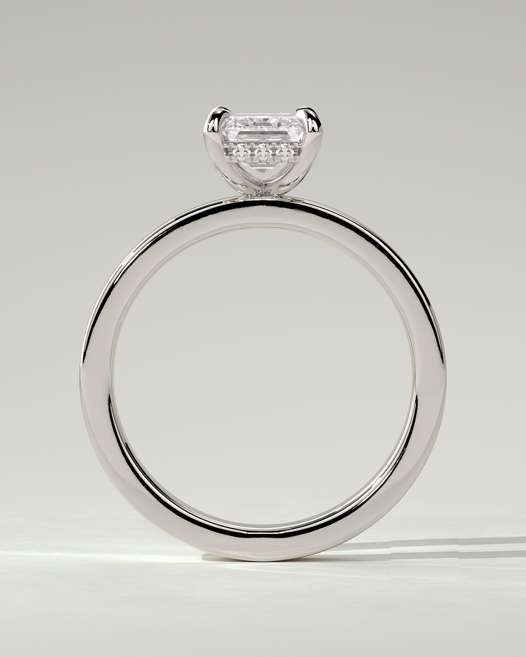 Carmella Bezel Round Ring