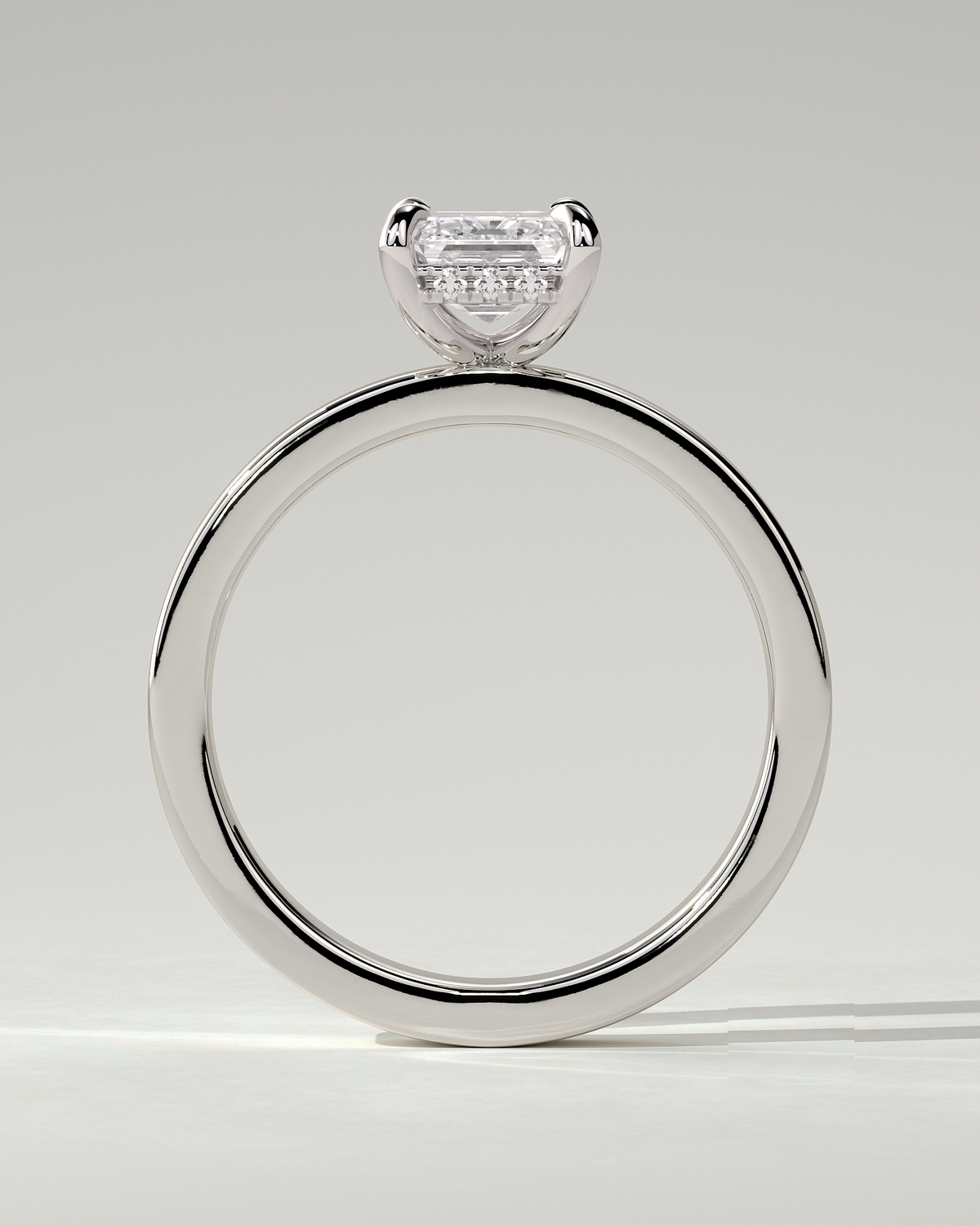 Carmella Bezel Round Ring