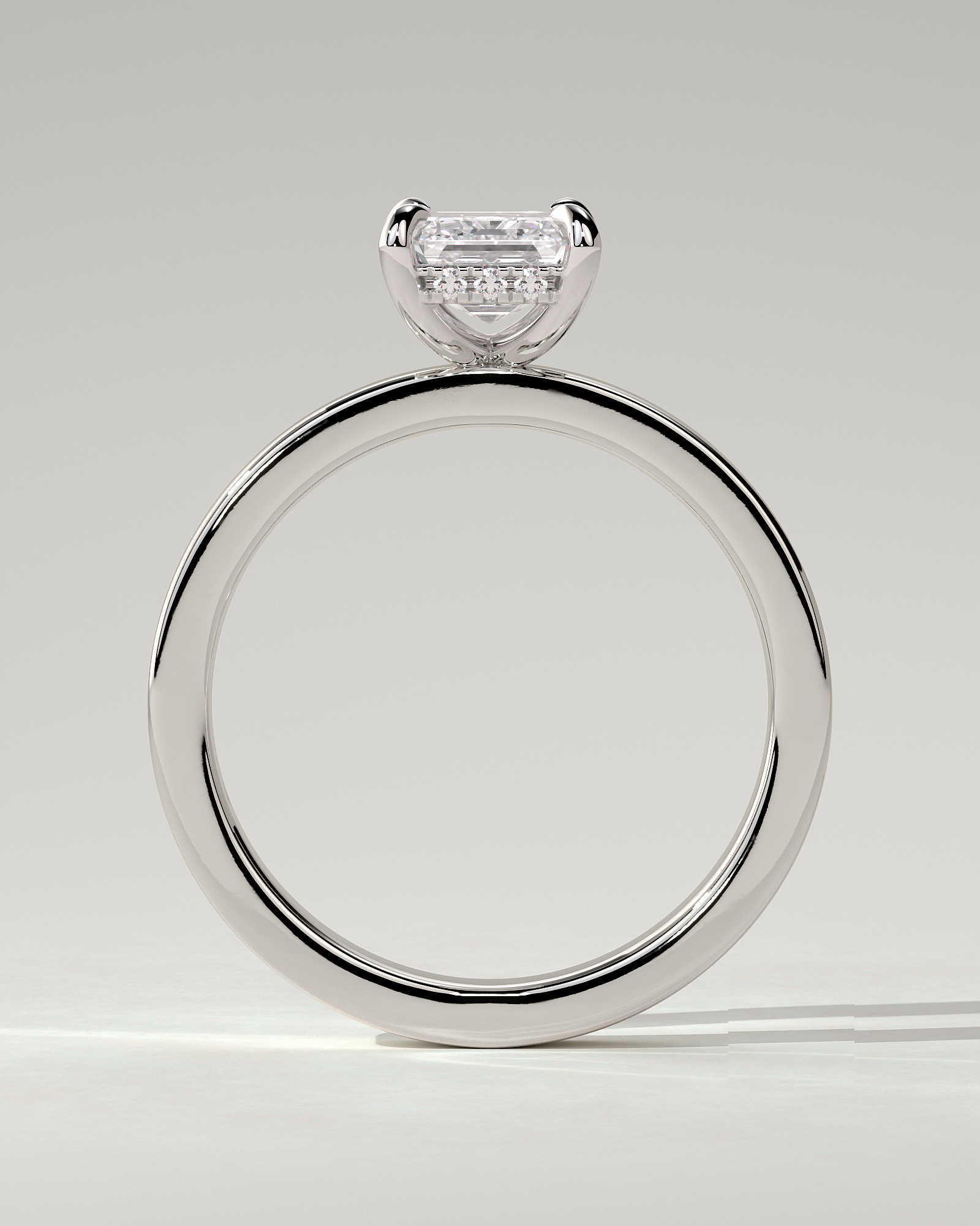 Carmella Bezel Round Ring