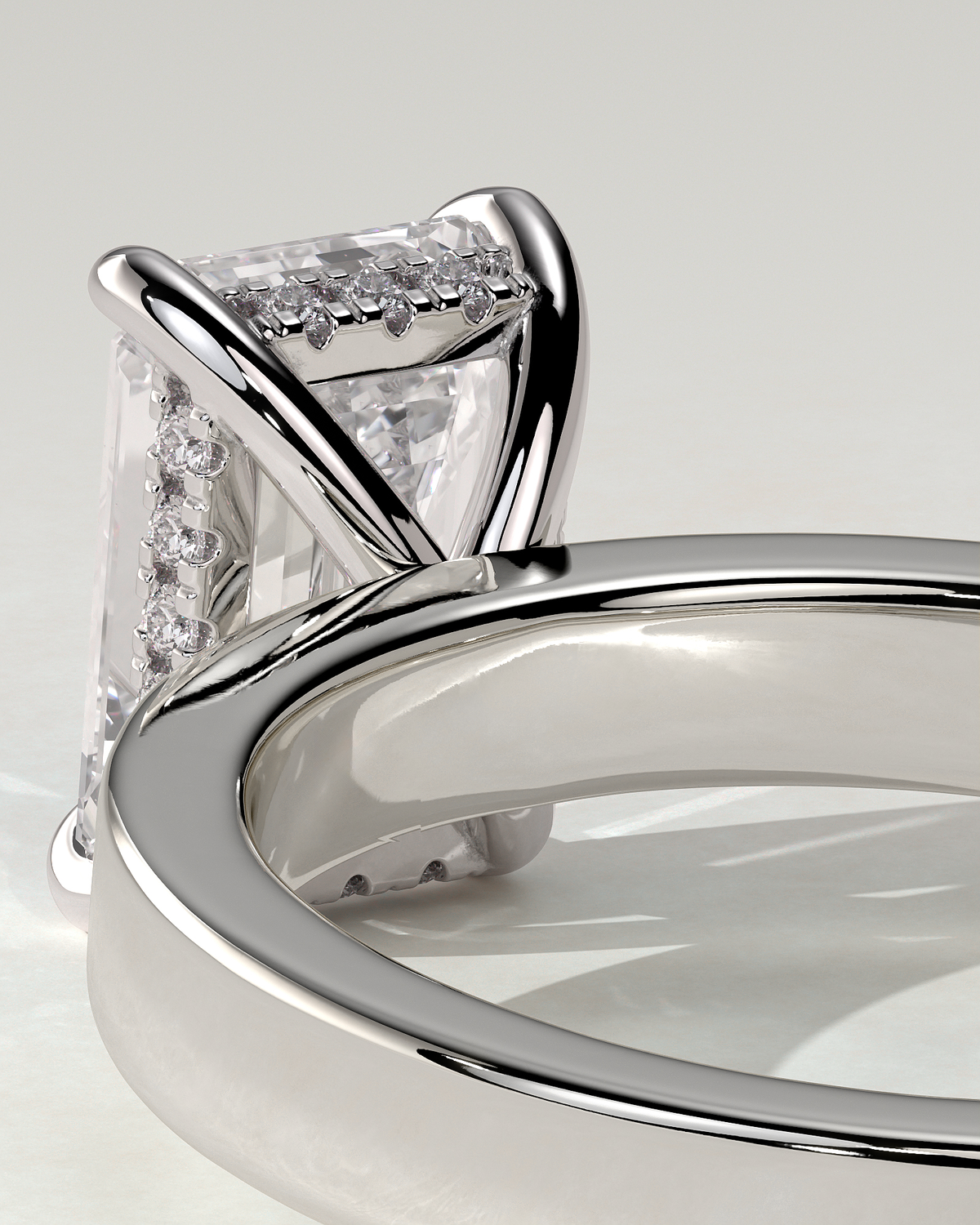 Carmella Bezel Round Ring