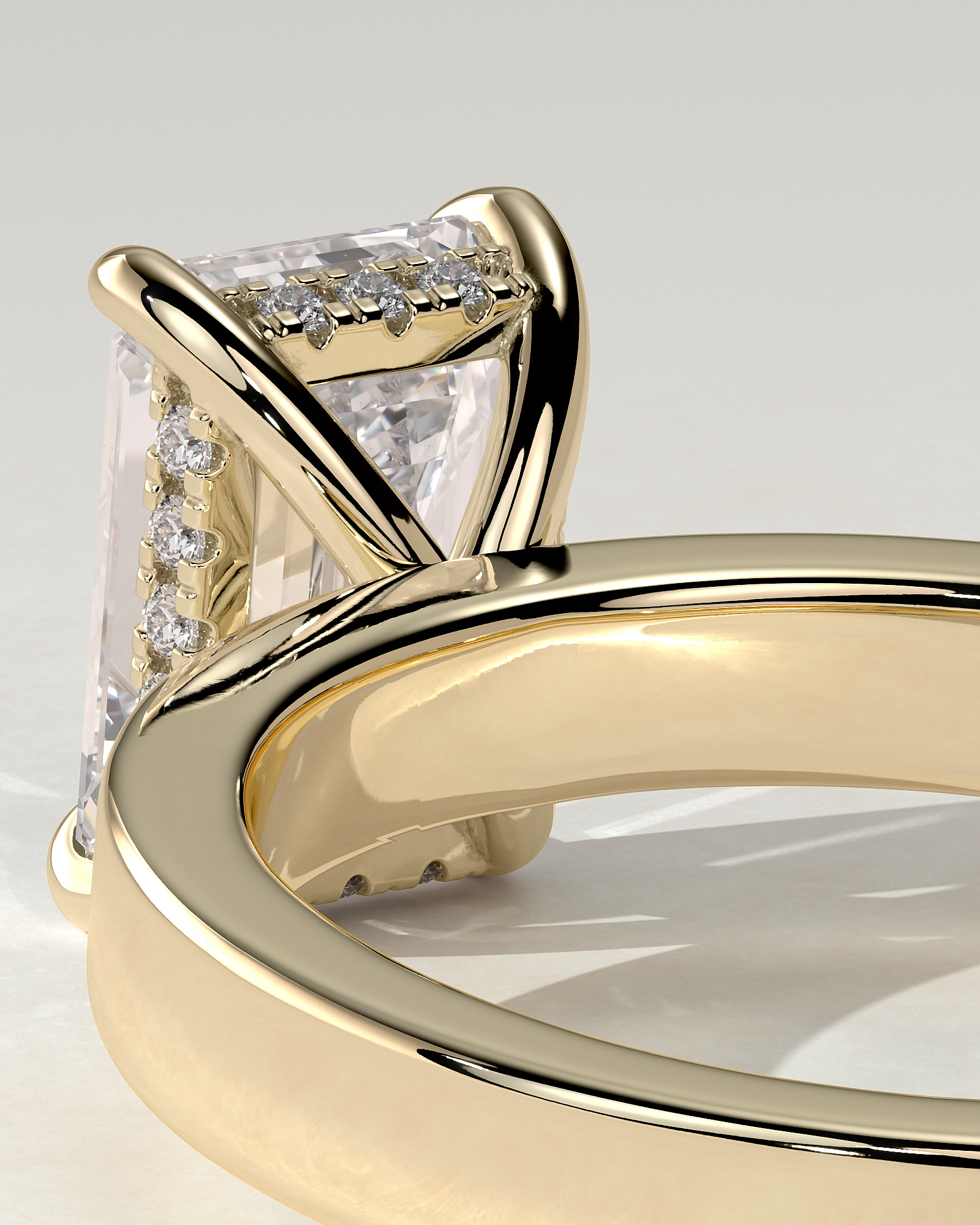 Carmella Bezel Round Ring