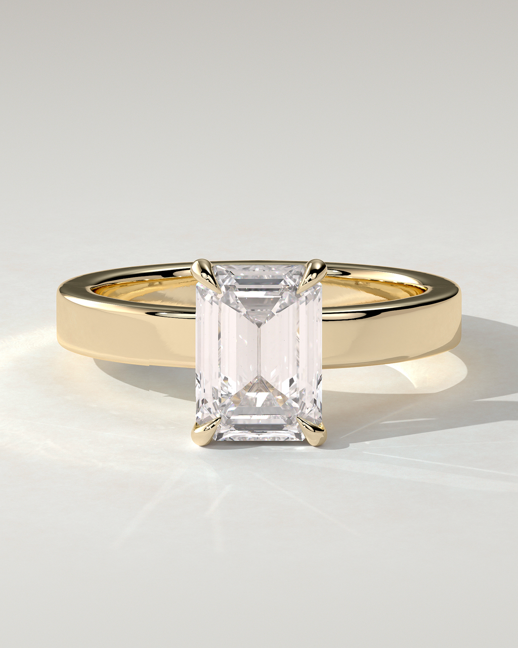 Carmella Bezel Round Ring