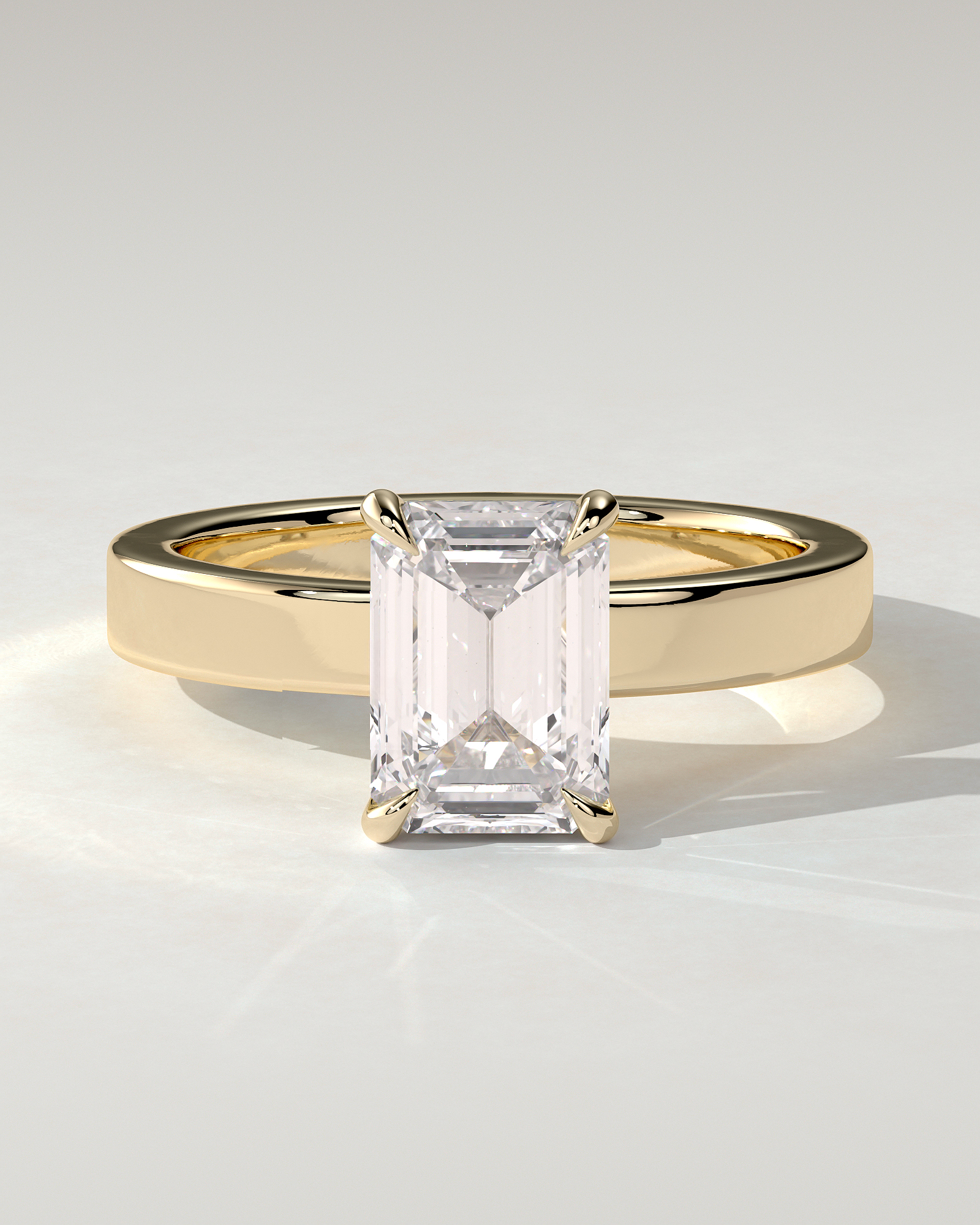 Carmella Bezel Round Ring