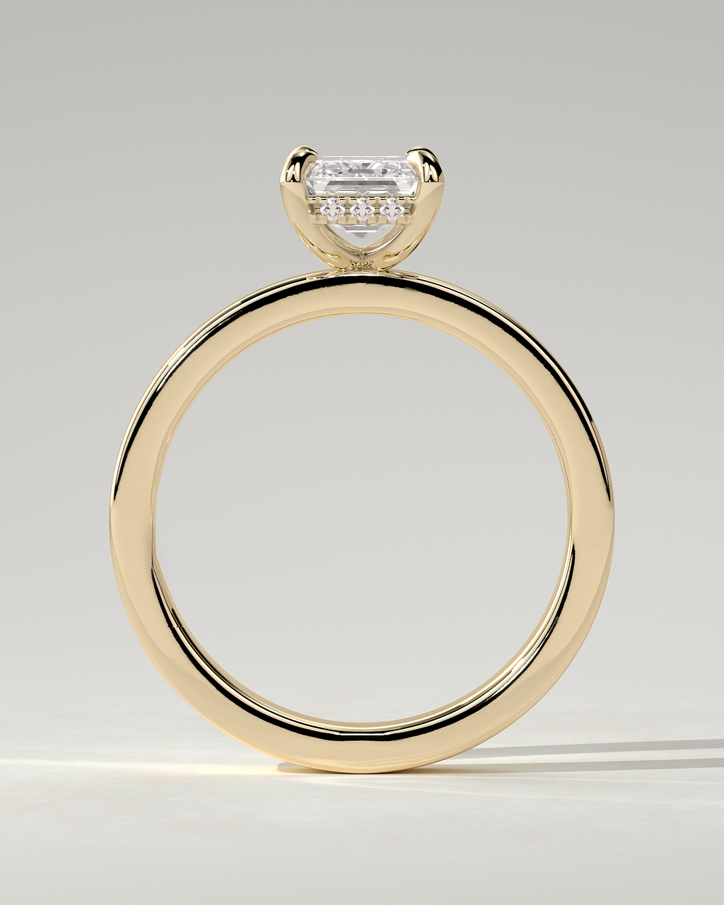 Carmella Bezel Round Ring