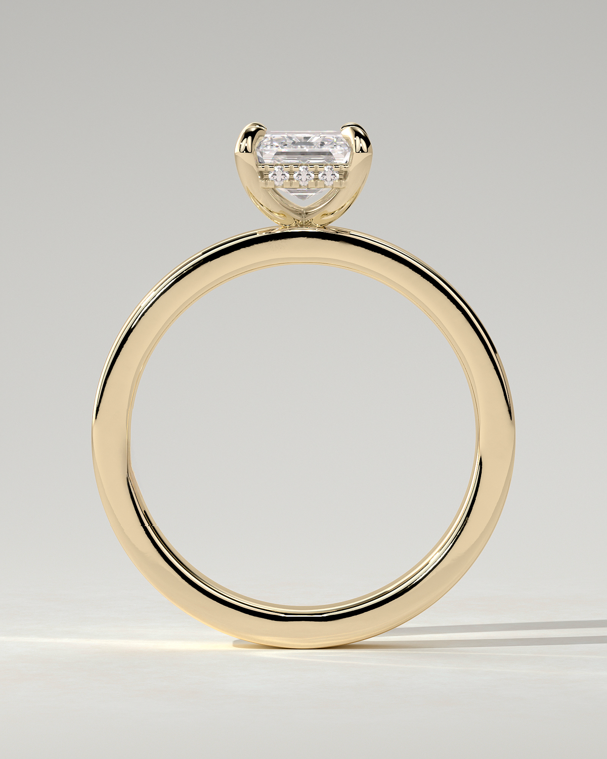 Carmella Bezel Round Ring