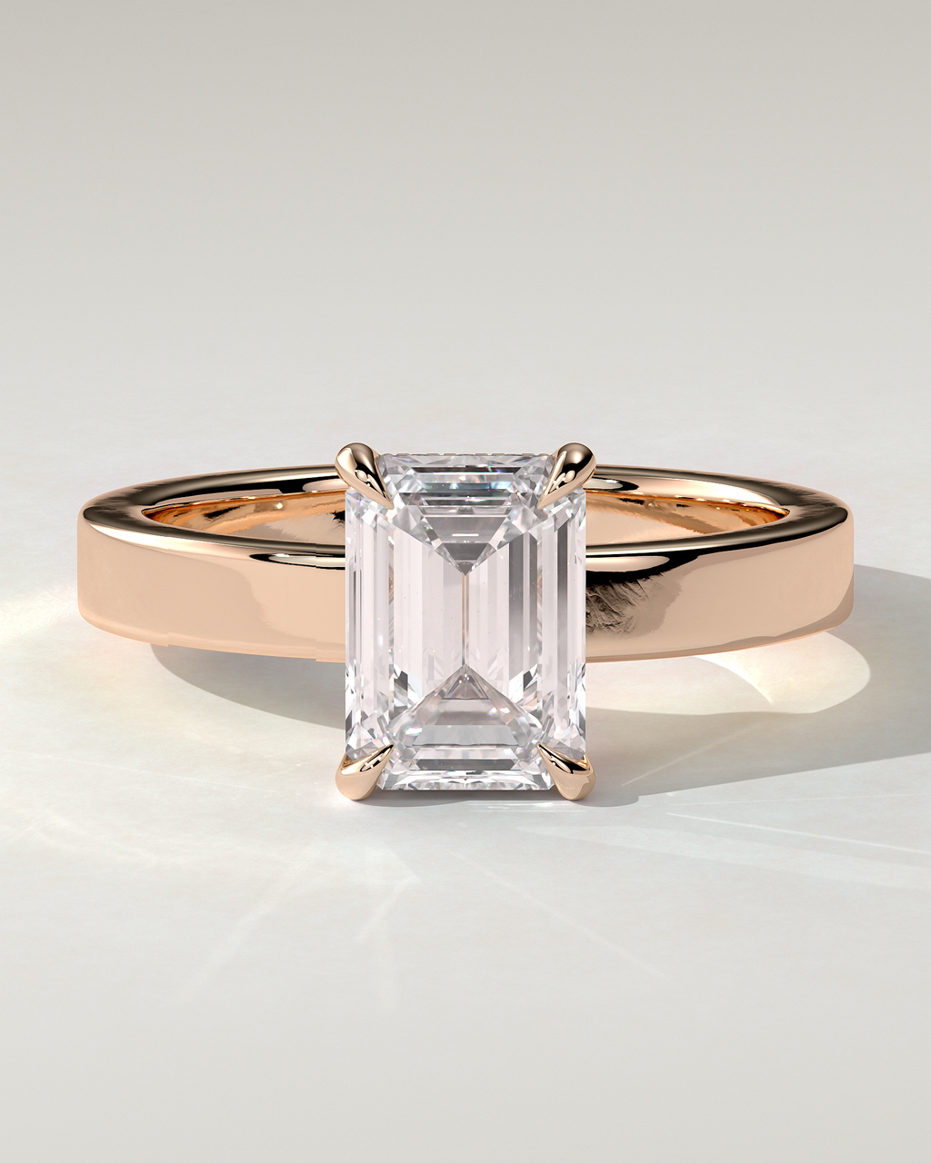 Carmella Bezel Round Ring