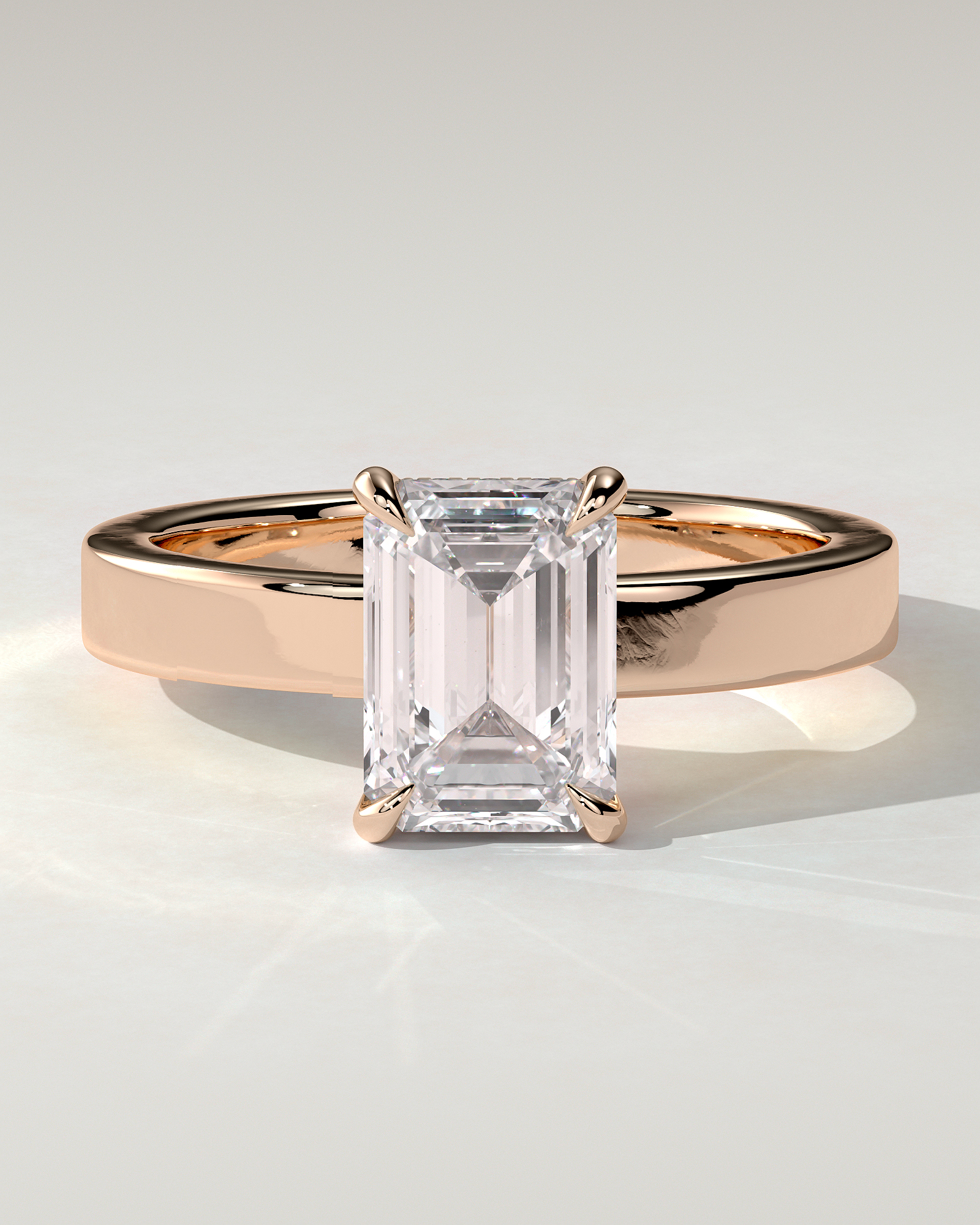 Carmella Bezel Round Ring