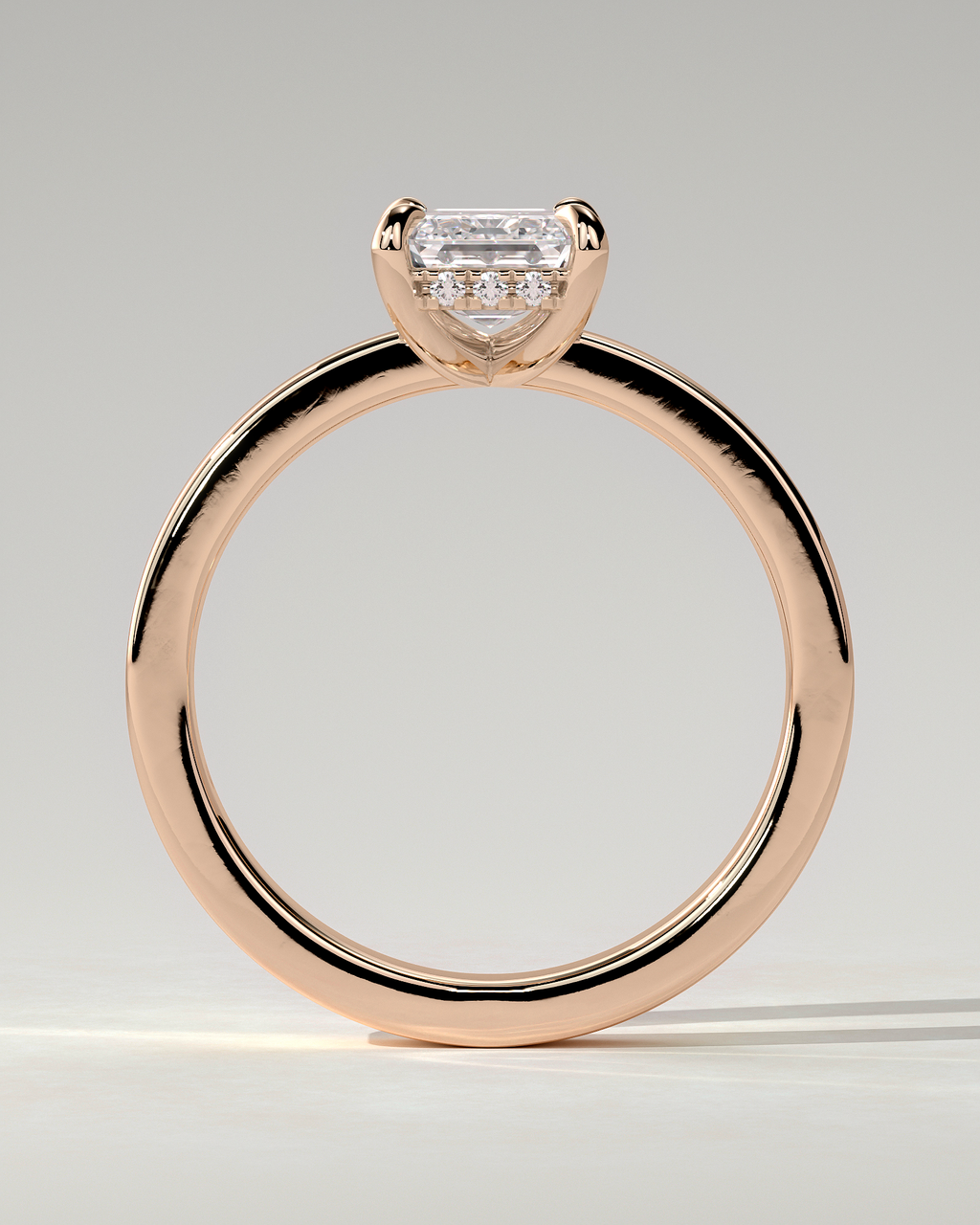 Carmella Bezel Round Ring